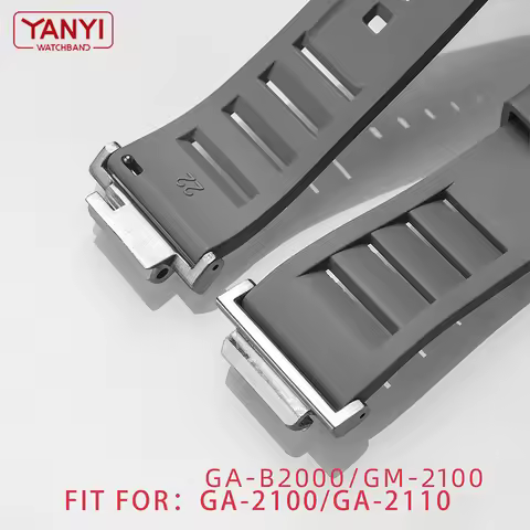 Stainless Steel Adapter 22-16mm For casio GA-2100 GA-2110A GA-B2100 GM-2100 GBM-2100 watch Refit wat