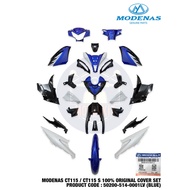 MODENAS CT115 CT 115 CT115S 100% ORIGINAL FULL BODY COVER SET 50200-514-0001CY 50200-514-0001LV