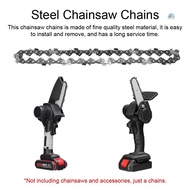 6 Inch Mini Steel Chainsaw Chains Mini Chains Electric Chainsaw Guide Plate Electric Chainsaw Chains Replacement Tools