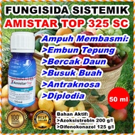 Amistartop 325 SC 50 ml Fungisida Sistemik Pestisida Obat Amistar Top Pembasmi Hama Jamur Tanaman Bunga Buah Hias Sayuran