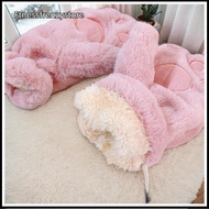 [FF] Women Gloves Bear Palm Paw Animals Plushclaw Glove Winter Fluffy Cat Paw Full Finger Gloves Kee