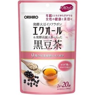 【ORIHIRO】 Equol Black Soybean Tea with Korean Ginseng, 2g × 20 bags, 40g, For women's health and bea