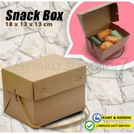 Snack Box - Cake Box - 18x13x13 cm (20pc)