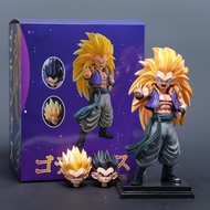 22cm/8.66in Anime Dragon Ball Figure Gotenks Action Figures PVC Statue Desktop Ornament Collection M