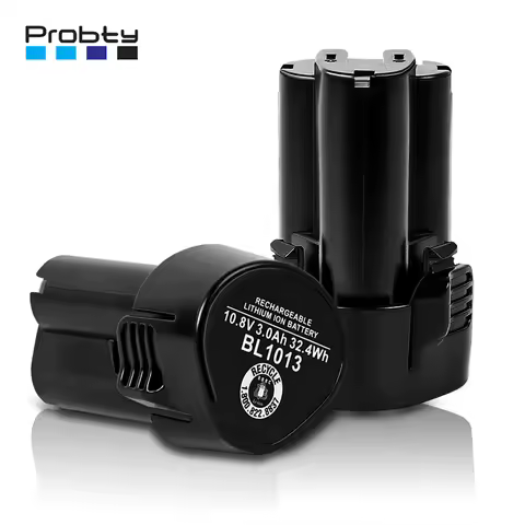 Probty 3000mAh 10.8V Li-ion Battery For Makita BL1013 BL1014 BL 1013 BL 1014 LCT203W 194550-6 194551