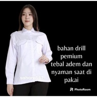 White Civil Servant Uniform for Women, White Pdh Uniform for Women, White Civil Servant Uniform for 