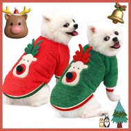 Christmas Elk Pet Clothes Dog Clothes Cat Clothes Pomeranian Clothes Poodle Clothes