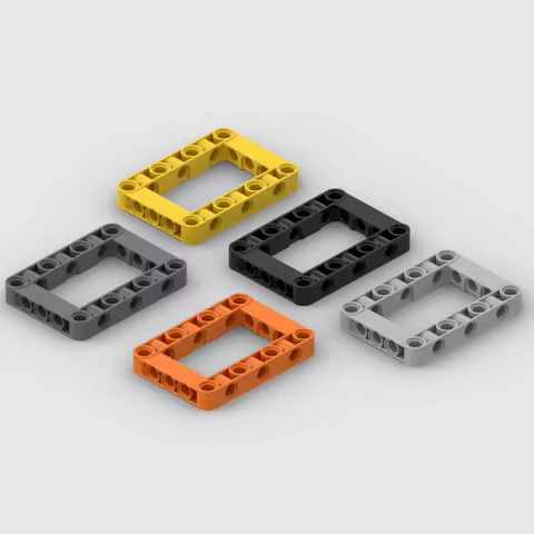 *Beam Frame 5X7* 10pcs DIY enlighten block brick part No. 64179 Compatible With Other Assembles Part