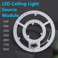 LED Ceiling Light Replacement LED Module Magnetic Module With Remote control Circle Ring 12W 18W 24W 36W 48W 72W