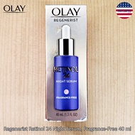 Olay® Regenerist Retinol 24 Night Serum Fragrance-Free 40 ml โอเลย์ เรตินอล เซรั่ม กลางคืน