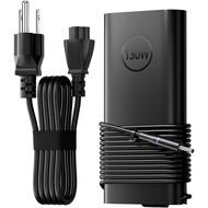 130W 4.5mm Round Tip AC Adapter Laptop Charger Dell XPS 15 7590 9530 9550 9560 9570 Compatible with 
