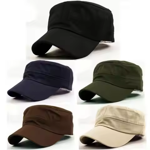 Men Women Military Patrol Hat Cadet Combat Fishing Baseball Cap Spring Summer Outdoor Sunscreen Cap