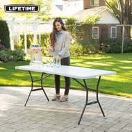Lifetime Laifutai Folding Table Portable Desk Training Conference Rectangular Dining Table Calligrap