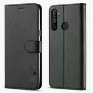 Realme 5 Pro Case Flip Cover Case Leather Wallet Sarung Realme 5 Pro
