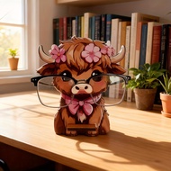 Cute 2D Animal Glasses Holder Rack Cartoon Cat Fox Sloth Dog Sunglasses Sunglass Display Stand Hand