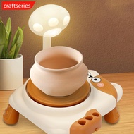 CRAFTSERIES USB Electric Pottery Wheel Machine Mini Pottery Making Machine DIY Craft Ceramic Clay Pottery Kit With Pigment Clay Kids Toy C8M8