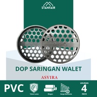 Asvira 4" Round Hole Filter Cap 4 Inch Swallow Filter Cap/ 4 inch PVC Hole Pipe Cap Asvira