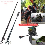 Gopro Hero 9 Motorcycle Bicycle Action Camera Holder Handlebar Mirror Mount Bracket Stand For Insta360 One R X4 X3 X2 X Go pro Invisible Selfie Stick Accessory