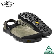 [BEDROCK] Mountain Clog-Suede Leather Toe Sandals Sagebrush [Shihlin Baiyue]