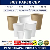 Paper Cup 6.5, 8, 9, 12 oz, Hot Coffee Paper Cup with lid