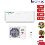 ISONIC Air Conditioner R32 1HP/1.5HP/2HP/2/5HP (Non-Inverter Aircond)