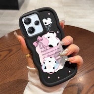 Case For Xiaomi Redmi 12 4G 12 5G 12C 11A Note 12R 5G POCO C55 Case Casing Butterfly Knot Pattern HP