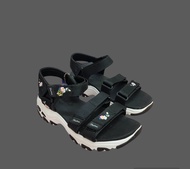 SANDAL SKECHERS DLITES WOMEN/SEPATU SKECHERS DLITES FRESH CATCH/SKECHERS DLITES SANDAL WANITA