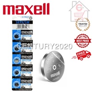 MAXELL 395 Silver Oxide Battery SR927SW Original 5pcs/card