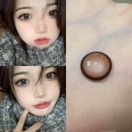 14.5MM Snowball Series Grey Snowball Brown Korean Color Contact Lenses Lens softlens douyin lens hyd