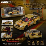 INNO MODELS INNO64 1/64 IN64-AE86P-GLD PANDEM ROCKET BUNNY AE86 LEVIN