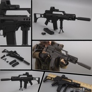 Weapon Model Soldier Biochemical Accessories Crisis1/6PUBG Scene OB Doll CS Gun World War II G36KSK