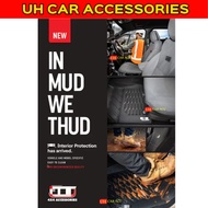 TOYOTA HILUX REVO ROCCO ROGUE AB 5D CARBON CAR FLOOR MAT CARPET