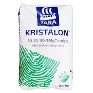 YaraTera KRISTALON GREEN LABEL 18-18-18 +TE (Repack 500gm )