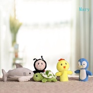 Mary Story for Time Finger Puppets Mini Soothe for Doll Cute Animal Finger Puppets Kids Learning Education Toy Performan
