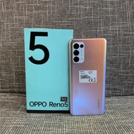 Oppo Reno 5 5G 8/128Gb Fullset Second Mulus