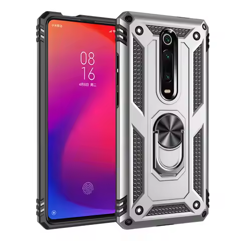 For Xiaomi Mi 9 T Case Mi 9T Case Metal Ring Car for FundaXiaomi Mi9 T Pro Case Mi9T Mi T9 Back Phon