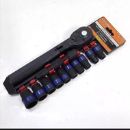 Srunv Heavy Duty 1/2 Dr Socket Set 12pcs 6 Point / 12pcs Socket Set / 12pcs Socket Wrench Set