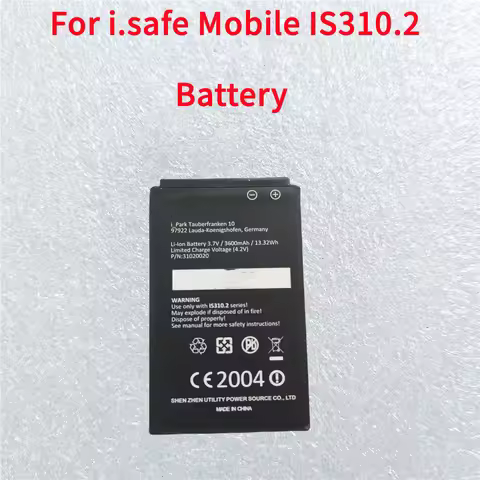 For i.safe Mobile IS310.2 Battery BPIS310.2A Battery 3600mAh