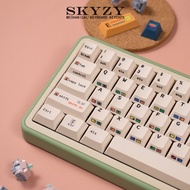 C64 Keycaps Cherry Profile Retro PBT DYE SUB Keycap Set