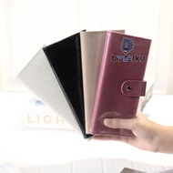 Binderku MHA Financial Wallet Premium Leather Hologram Glitter Lamination Glossy Denim Budgeting Wal