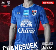 WARRIX เสื้อซ้อมฟุตบอลทีมชาติไทย(Full Sponsor) ของแท้ 100 %