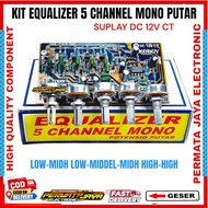 Kit Equalizer 5 Channel Potensio Putar