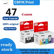 PG 47 orihinal CL 57 ink cartridge PG47 CL57 Para Canon Pixma E400 410 460 477 480 470 270 e-3470