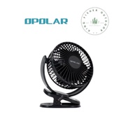 Opolar Rechargeable Portable Clip Fan With 5 Blade (5000mAh/5") F951