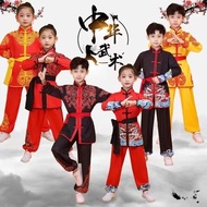Children's Martial Arts Clothing Performance Clothing Boys Girls Martial Arts Clothing Tai Chi Train
