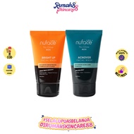 Nuface Nu Glow Men Bright Up / Acnover Facial Wash | 100gr Treatment Package
