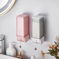 TasteTasty 8-Pa Cotton Pad Dispenser Wall-mounted Solution for Space-saving Homes PH