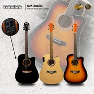 GAMMA ( GM-806EQ ) with Dreadnought 41inch Acoustic Guitar with EQ / Pick up ( GM806EQ / GM 806EQ )