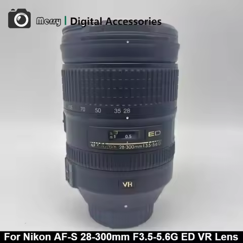 95% New Genuine For Nikon AF-S 28-300mm f/3.5-5.6G ED VR Lens Full-frame FX Format Zoom Lens