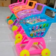 Mainan Masakan Anak Perempuan Set Lengkap Dengan Troly Ukuran Besar SIM 918 | Mainan Bisa Di Dorong